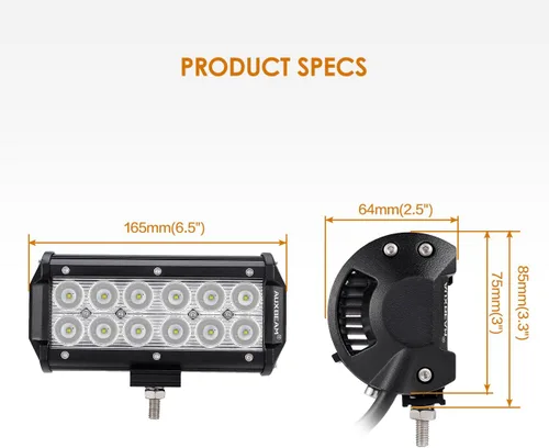 Miniatura 2 de Auxbeam® Luz LED