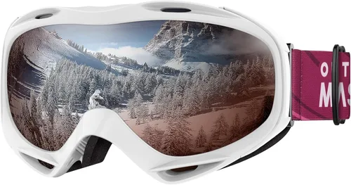 Miniatura 15 de OutdoorMaster OTG Gafas de esquí – Gafas sobre lentes para esquí y snowboard para hombres, mujeres y jóvenes – 100% de protección UV