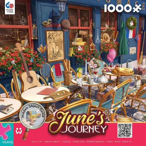 Miniatura 3 de Ceaco - Junie's Journey - Wine & Cheese Shop - Rompecabezas de 1000 piezas
