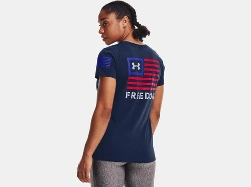 Miniatura 2 de Under Armour Nueva camiseta Freedom Banner para mujer