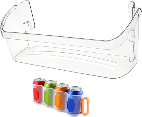 Miniatura 8 de 242126602 Estante de puerta de repuesto compatible para Frigi-daire Cro-sley Refrigerador Bin-por MIFLUS/Se ajusta a Ffss2625ts0 Estante lateral