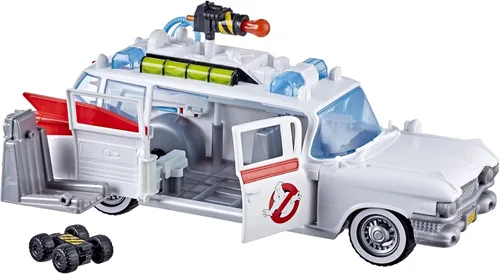 Miniatura 2 de Ghostbusters 2021 Juego de la película Ecto-1 con accesorios para niños de 4 años en adelante, Automóvil nuevo, gran regalo para niños