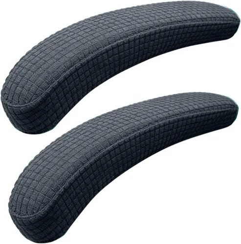 Miniatura 11 de Melaluxe Fundas para reposabrazos de silla de oficina, elásticas, extraíbles y lavables, fundas elásticas para reposabrazos de silla de escritorio