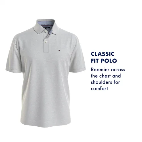 Miniatura 7 de Tommy Hilfiger Polo de piqué de algodón de manga corta para hombre en ajuste clásico