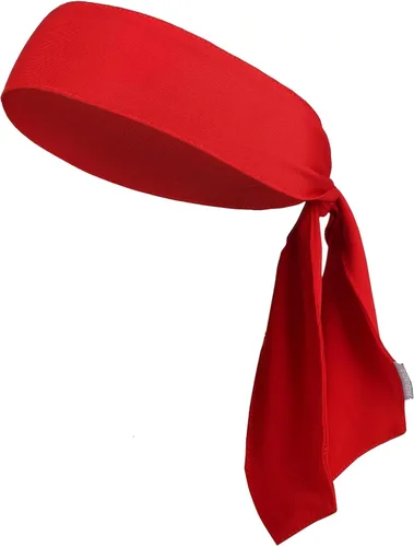 Miniatura 8 de Diadema de lazo deportiva para hombres, mujeres, niños, de ninja, karate, tenis, bandana de pirata, banda deportiva para baloncesto, softball