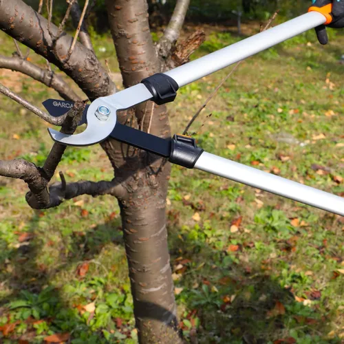 Miniatura 7 de GARCARE Juego de tijeras de podar 4 en 1 con tijeras de podar de derivación, tijeras de podar compuestas y tijeras de setos y sierra plegable