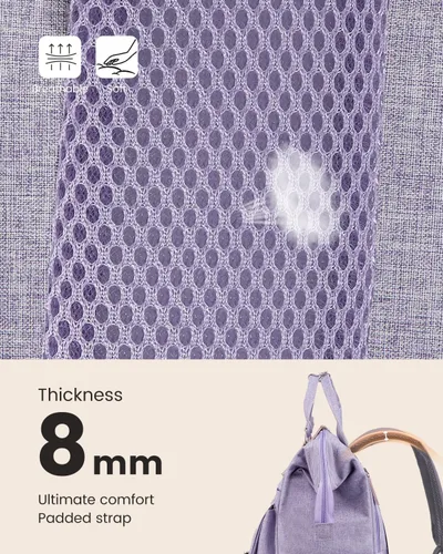 Miniatura 4 de Mochila para portátil para mujeres y hombres, mochila de viaje, mochila para estudiantes y trabajo, mochila para la universidad y la escuela