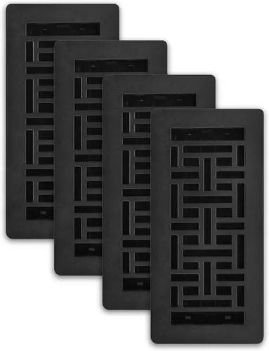 Miniatura 11 de Decor Grates LAJH310-BLK Rejillas de perfil bajo, 3 x 10, orientales, negras texturizadas