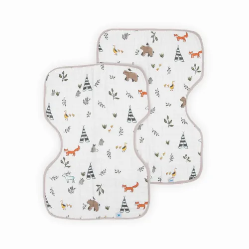 Miniatura 24 de Little Unicorn Paños individuales de muselina de algodón 100% algodón multicapa Ultra absorbentes y suaves Diseño ergonómico Bebé recién