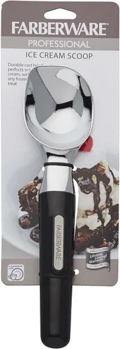 Miniatura 9 de Cuchara de helado profesional Farberware con mango cómodo, resistente, cuchara de grado profesional, cuchara de forma perfecta, ideal para cucharas