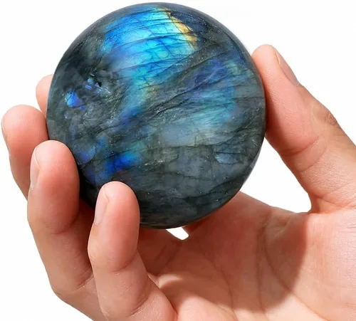 Miniatura 16 de 4-5cm/1.57-1.96 pulgadas - Esfera de cristal de amatista natural pulida a mano, esfera decorativa de cristales curativos, bola de cristales