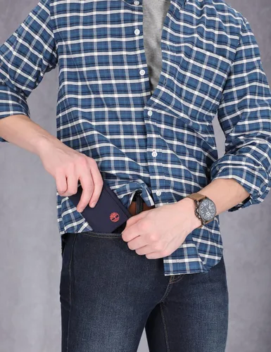 Miniatura 4 de Timberland Billetera de nailon triple para hombre