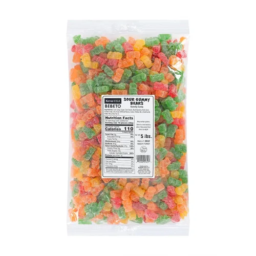 Miniatura 15 de Kervan Candy Bebeto 12 Sabores Gomitas de Oso - Gomitas Afrutadas, Blandas y Dulces a Granel para Niños, Snacks de Regalo y Fiestas - Bolsa
