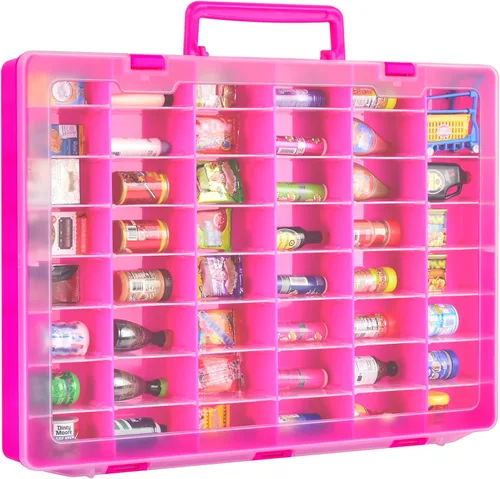Miniatura 10 de FULLCASE Estuche coleccionista compatible con Mini Brands 5 Surprise Series 1, 2, 3, 4, Mystery Capsule, juguete coleccionable en miniatura real