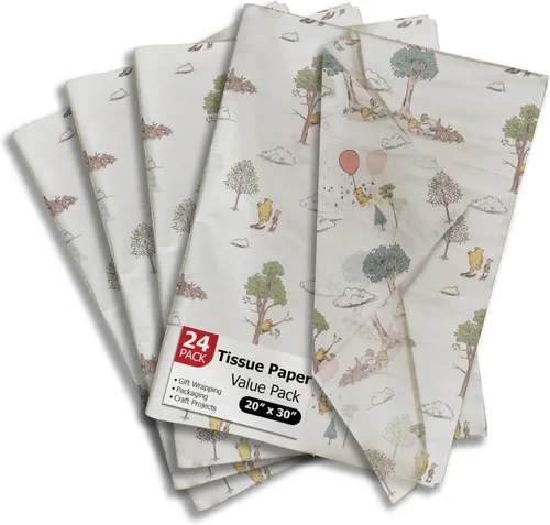 Miniatura 23 de Pro Supply Global Space Astronaut Papel de Seda Impreso para Bolsas o Cajas de Regalo y Envoltura - Papel de Seda Decorativo a Granel para Embalaje