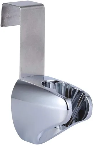 Fdit Acero inoxidable profesional+ABS soporte gancho suspensión para ducha de mano inodoro bidé rociador níquel cepillado (2#)