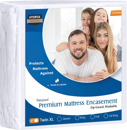 Utopia Bedding - Funda para colchón box spring a prueba de chinches