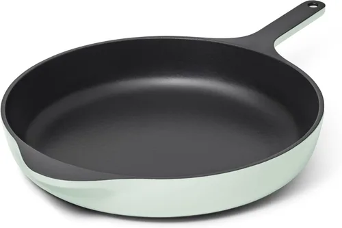 Miniatura 13 de Sartén de Hierro Fundido Caraway - Sartén de Hierro Fundido Esmaltado de 10.5" con Recubrimiento de Esmalte de 3 Capas - Sin Necesidad de Sazonado