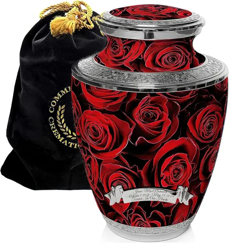 Miniatura 31 de Urnas de Cremación Conmemorativas para Cenizas Humanas Adultas Femeninas - Urnas Personalizadas y Decorativas para Mujeres - Urnas Bellamente Hechas