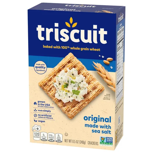 Miniatura 16 de Triscuit Galletas de trigo integrales originales de grano entero, cajas de 12 a 8.5 onzas