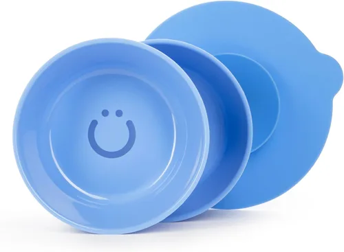 Miniatura 16 de Ubbi Juego de tenedores y cucharas de acero inoxidable para niños pequeños, 4 unidades, asas de silicona de fácil agarre, utensilios