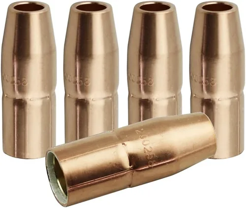 Miniatura 7 de WeldingCity Boquilla de gas 169-715 169715 1/2" para pistolas de soldadura Miller Millermatic M-100 (M-10) M-150 (M-150) y Hobart H-9/H-10 MIG