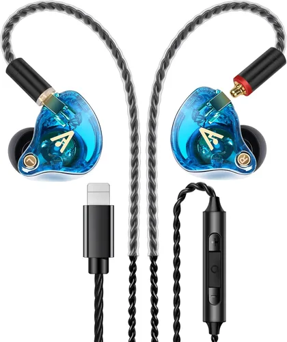 Miniatura 32 de Vibes 202 - Auriculares con cable - Auriculares HiFi in Ear Monitor - Auriculares profesionales con aislamiento de ruido - Sonido claro, graves