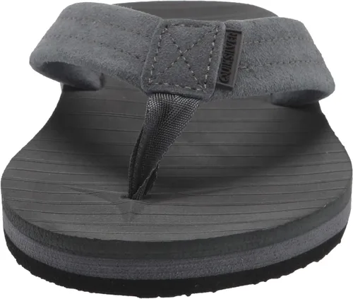 Miniatura 2 de Quiksilver Men's Carver Suede 3 Point Flip Flop Athletic Sandal