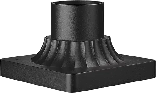 Miniatura 4 de Emliviar Base de montaje en muelle, adaptador de montaje de muelle de aluminio fundido de 3 pulgadas en acabado negro, 20069 BK
