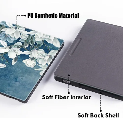 Miniatura 4 de Funda suave para Kindle Oasis (10ª generación, versión 2019 y 9ª generación, versión 2017) – Funda protectora delgada y ligera con apagado