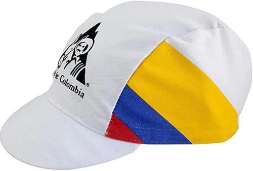 Outdoor Vintage - Gorra de ciclismo de algodón antisudor L'Eroica, Tour de Francia, Giro D'Italia Style Bicycle Cap,Team Jersey Caps