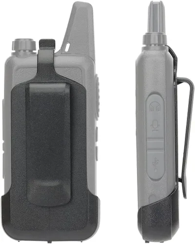 Miniatura 2 de BAOFENG Paquete de 10 clips originales para cinturón Walkie Talkie compatibles con radio bidireccional WLN KD-C1 Retevis RT22 Zastone X6 LUITON
