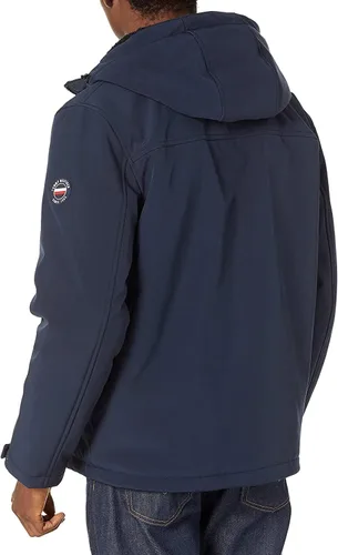 Miniatura 3 de Tommy Hilfiger Chaqueta con capucha resistente al agua Soft Shell para hombre