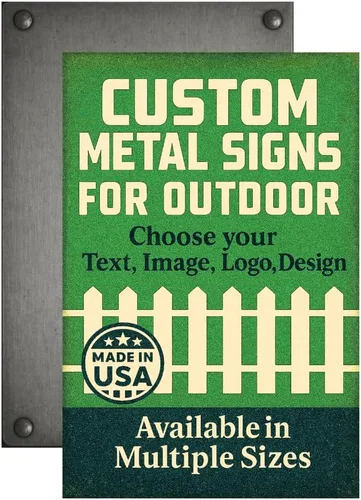 Miniatura 28 de DreamController - Letreros personalizados para patio con estacas de metal (24 x 18 pulgadas) - por DreamController Letreros de césped Letrero