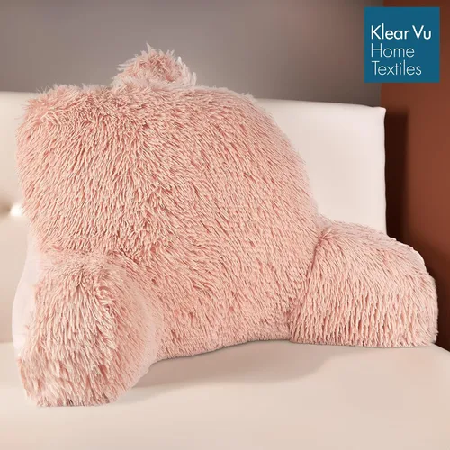 Miniatura 7 de Klear Vu Almohada de lectura lanuda para adultos y niños, soporte lumbar y de brazo en cama, silla, sofá y suelo, 30 x 21 pulgadas, tamaño único