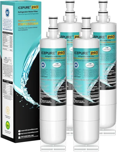Miniatura 12 de ICEPURE Alkaline 4396508 Filtro de agua para refrigerador de reemplazo para EDR5RXD1, EveryDrop Filtro 5, Whirlpool 4396510, 4392857, 4396547, 9085