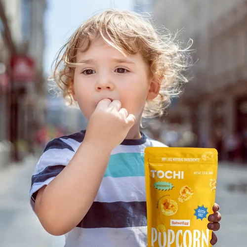 Miniatura 6 de Tochi Snacks Palomitas de maíz con yema de huevo salada (1)