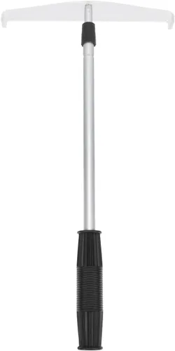ibasenice Rake telescópico de la viruta del póker que recoge la barra 27 pulgadas Metal plástico poker Chip colector para juegos y uso doméstico