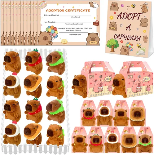 Adopta un conjunto de animales (Capybara)