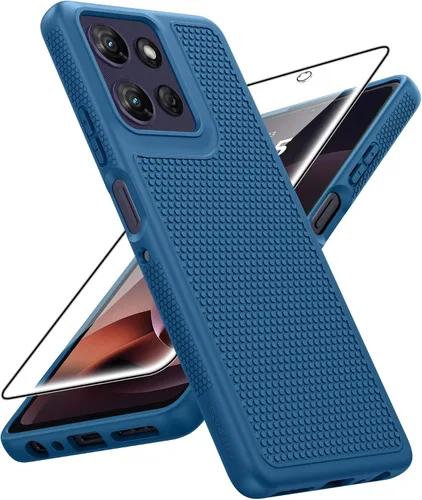 Miniatura 52 de FNTCASE Funda para teléfono Galaxy A14-5G: protección contra caídas de grado militar Samsung A14 5G, probada contra caídas de 14 pies, protector