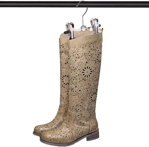 Miniatura 2 de Paquete de 20 ganchos para botas para colgar en el armario, ganchos para sombreros, pantalones, toallas, calcetines, bolsos, bolsos, ropa
