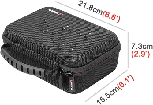 Miniatura 5 de RLSOCO Estuche de transporte compatible con Bell+Howell Vacutrim Deluxe inalámbrico para hombre Diseño compacto con cremallera YKK y protección