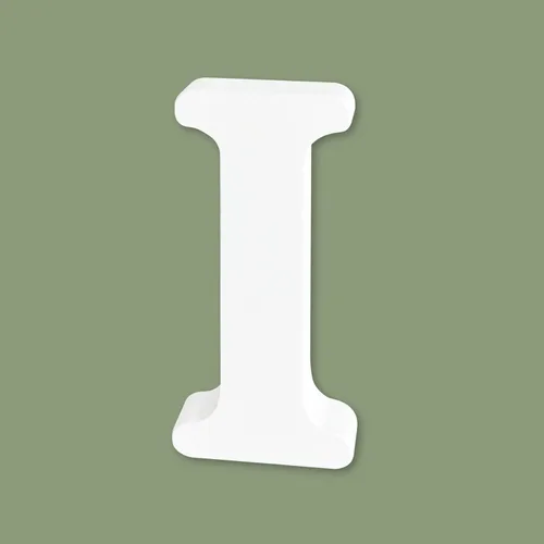 Miniatura 23 de Letras de madera de 4 pulgadas, letras del alfabeto de madera blanca para decoración de pared, letras de marquesina de madera sin terminar