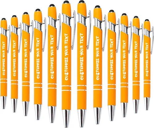 Miniatura 27 de AIFLM Bolígrafos personalizados con nombre a granel hasta 500 unidades de bolígrafos grabados gratis con tu nombre y texto para negocios