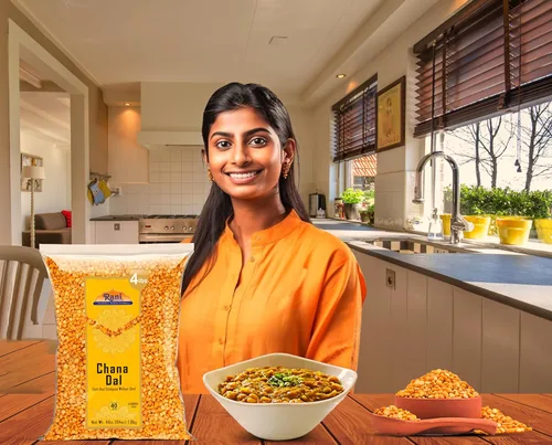 Miniatura 6 de Rani Chana Dal (garbanzos desi divididos sin piel) 64 oz (4 libras) 4.0 lbs a granel ~ Todo natural Apto para gluten Sin OMG Kosher Vegano