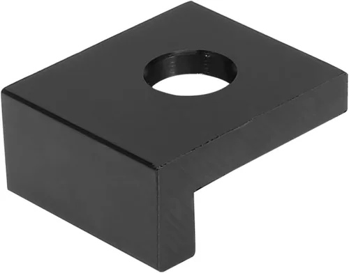 Miniatura 4 de F FIERCE CYCLE 2 unids 0.472 in agujero diámetro cadena ajustador bloque tensor reemplazo metal negro para motocicleta