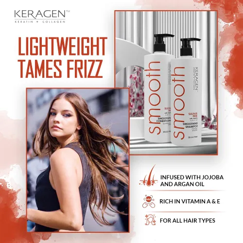 Miniatura 3 de KERAGEN Cuidado del cabello – Sistema avanzado de reparación estructural y protección del color Reconstruye y protege – Cabello 52% más fuerte