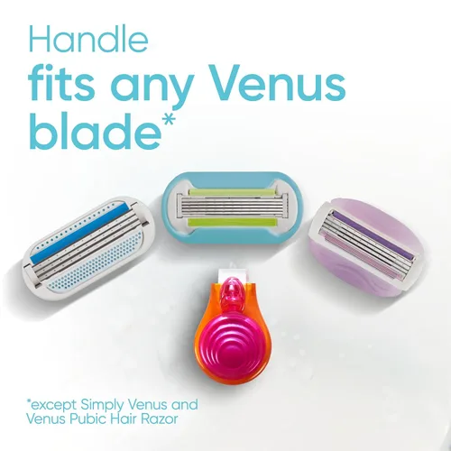 Miniatura 7 de Gillette Venus Kit de maquinilla de afeitar de viaje extra suave para mujer, mini mango + repuesto + funda, regalos de vacaciones para mujeres