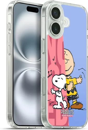 Miniatura 10 de Head Case Designs Funda de gel con licencia oficial de Peanuts Snoopy & Woodstock Halfs and Laughs [protección de grado militar] compatible