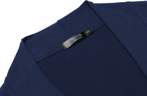 Miniatura 5 de Bluetime - Bata de algodón para mujer, kimono corto de algodón para usar como ropa para dormir o para relajarse.